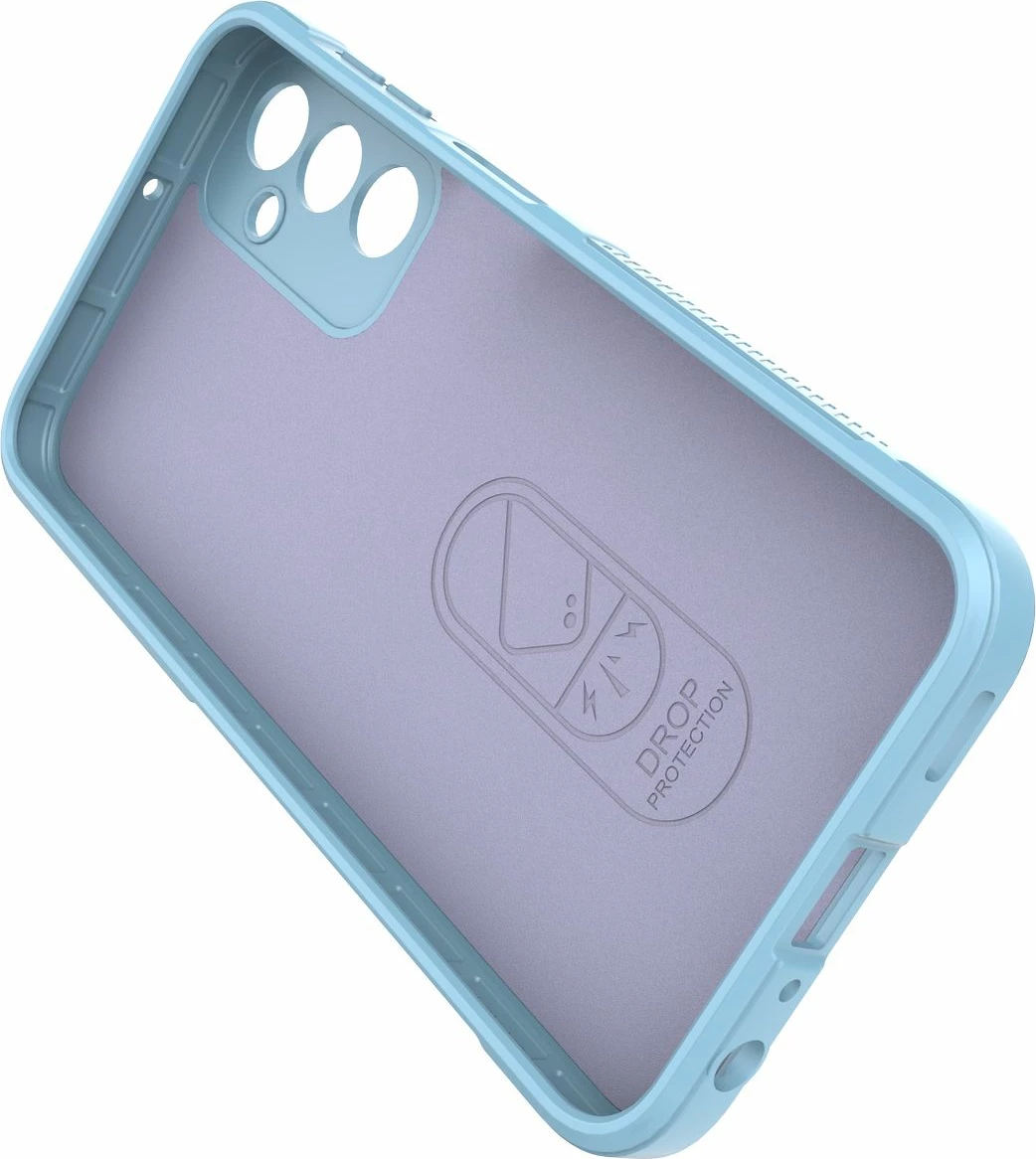 Zaščitni ovitek Hurtel Magic Shield za Samsung Galaxy A24 4G, TPU, svetlo modra