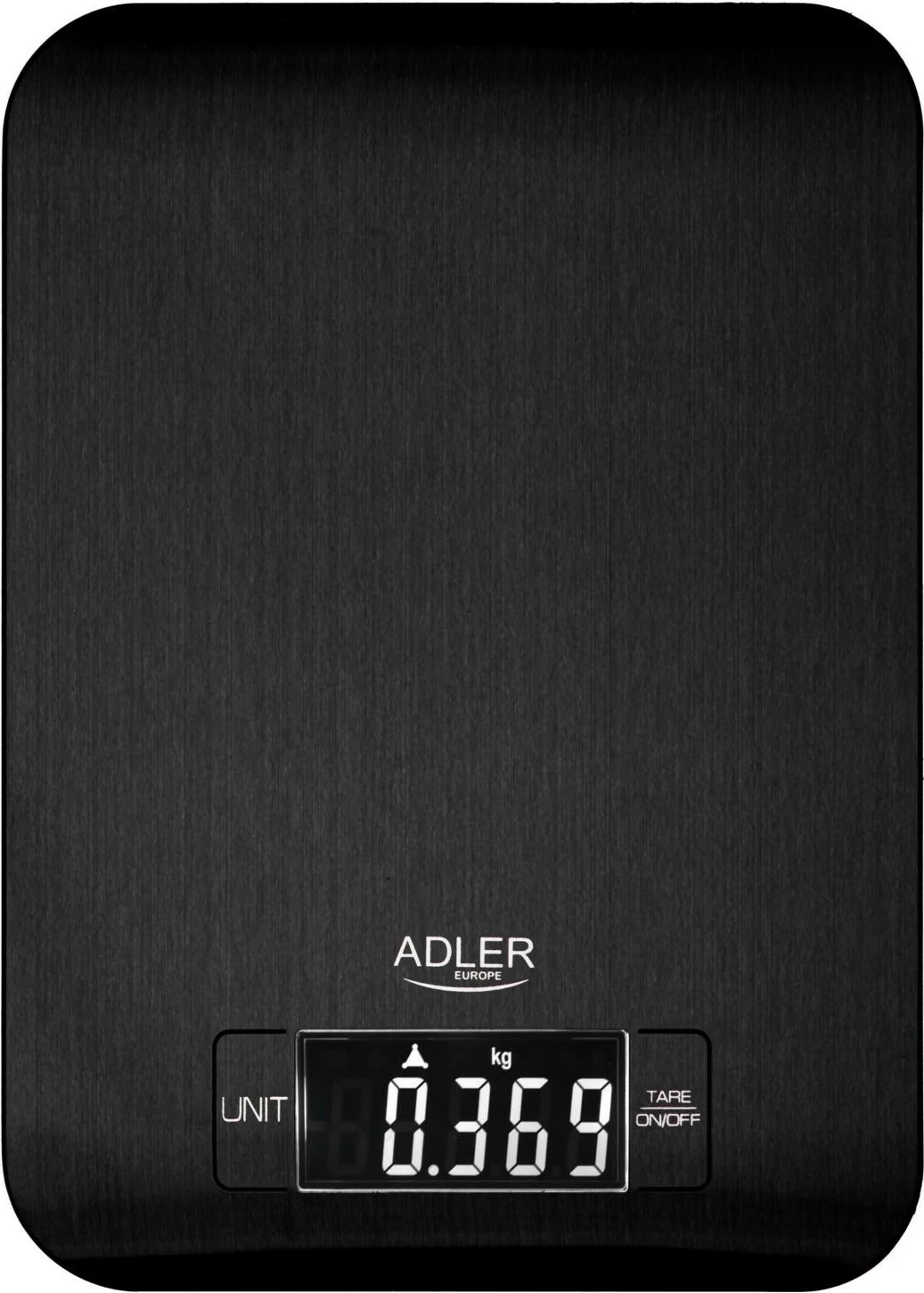 Elektronska kuhinjska tehtnica Adler AD 3183, 5 kg, črna