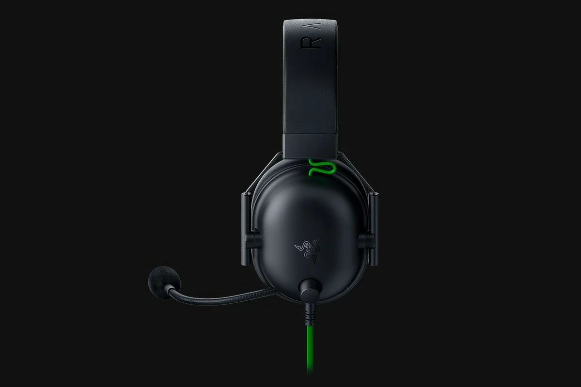 Gaming slušalke Razer Blackshark V2 X, žične, 12 - 28000 Hz, 270 g, črno-zeleno