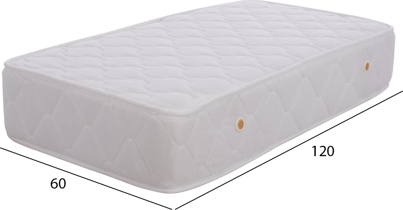 Vzmetnica za otroke 'BABYCLOUD', Bonnell vzmeti, dvostranska, 60x120 cm