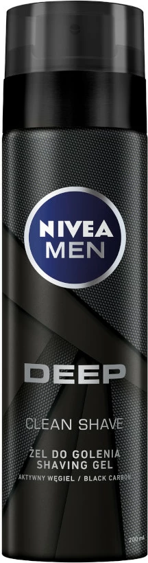 Gel za britje Deep, NIVEA MEN, 200 ml