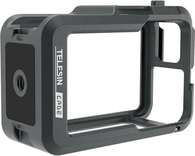 Kovinsko ohišje za DJI Osmo Action 3/4, Telesin OA-FMS-004, aluminij