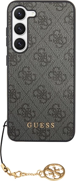 Ovitek Guess 4G Charms Collection za Samsung Galaxy A35, črn