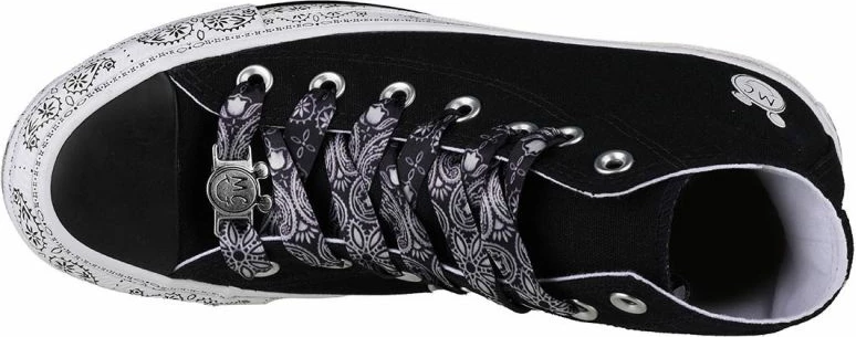 Visoke atletske copate Converse X Miley Cyrus Chuck Taylor All Star, črne