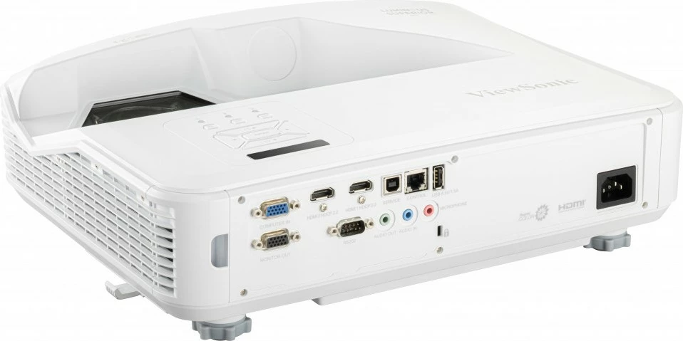 Ultra kratka projekcija projektor Viewsonic LS832WU, 5000 ANSI lumnov, WUXGA, bel