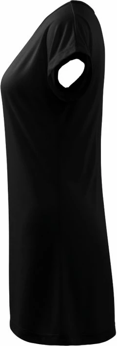 Obleka Malfini za ženske, črna