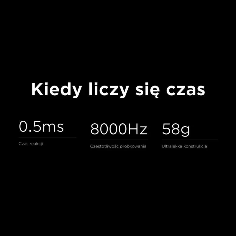 Optična miška Rampage BLITZ ULTIMATE, 8K, 30000 DPI, PAW3950, bela