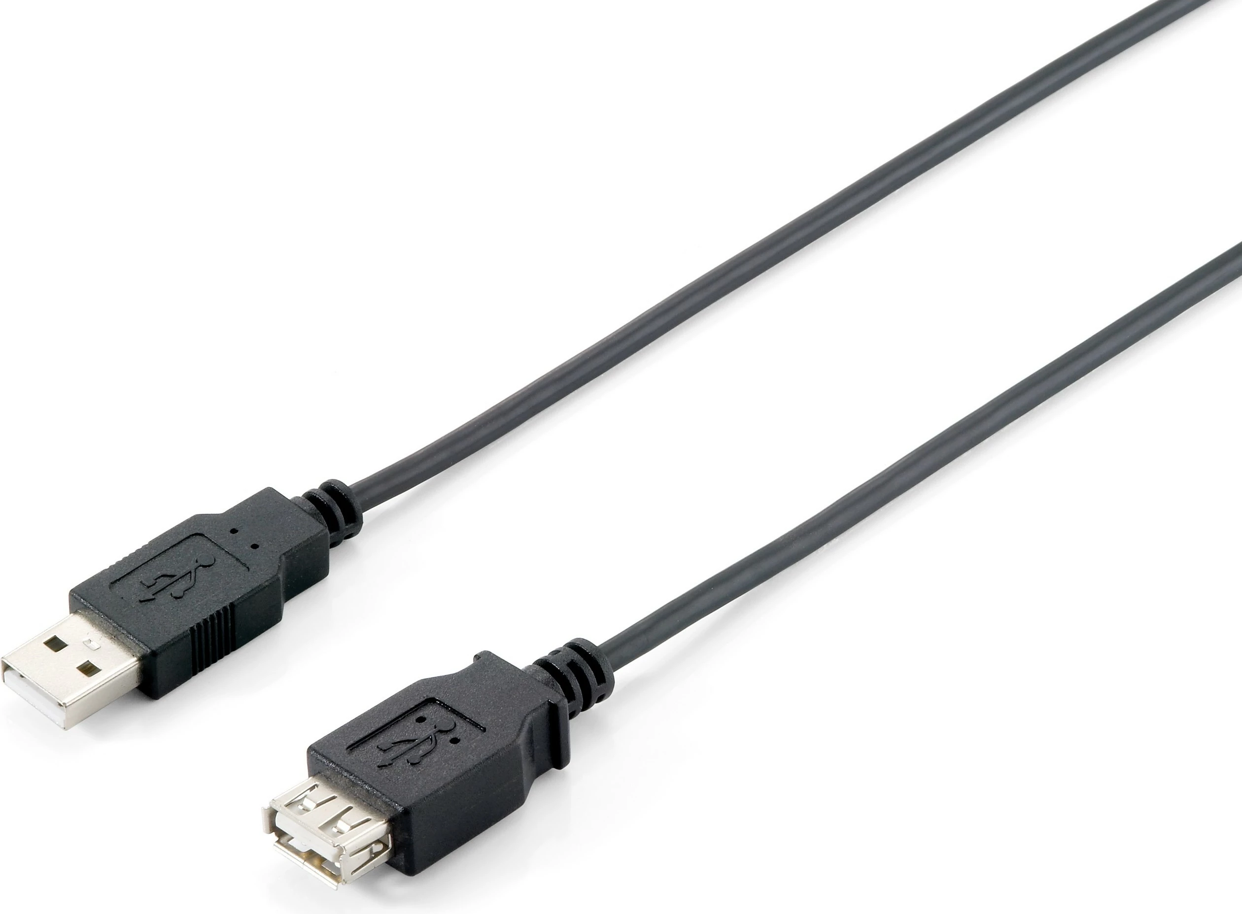Podaljšek USB 2.0, 3 m, črn Equip