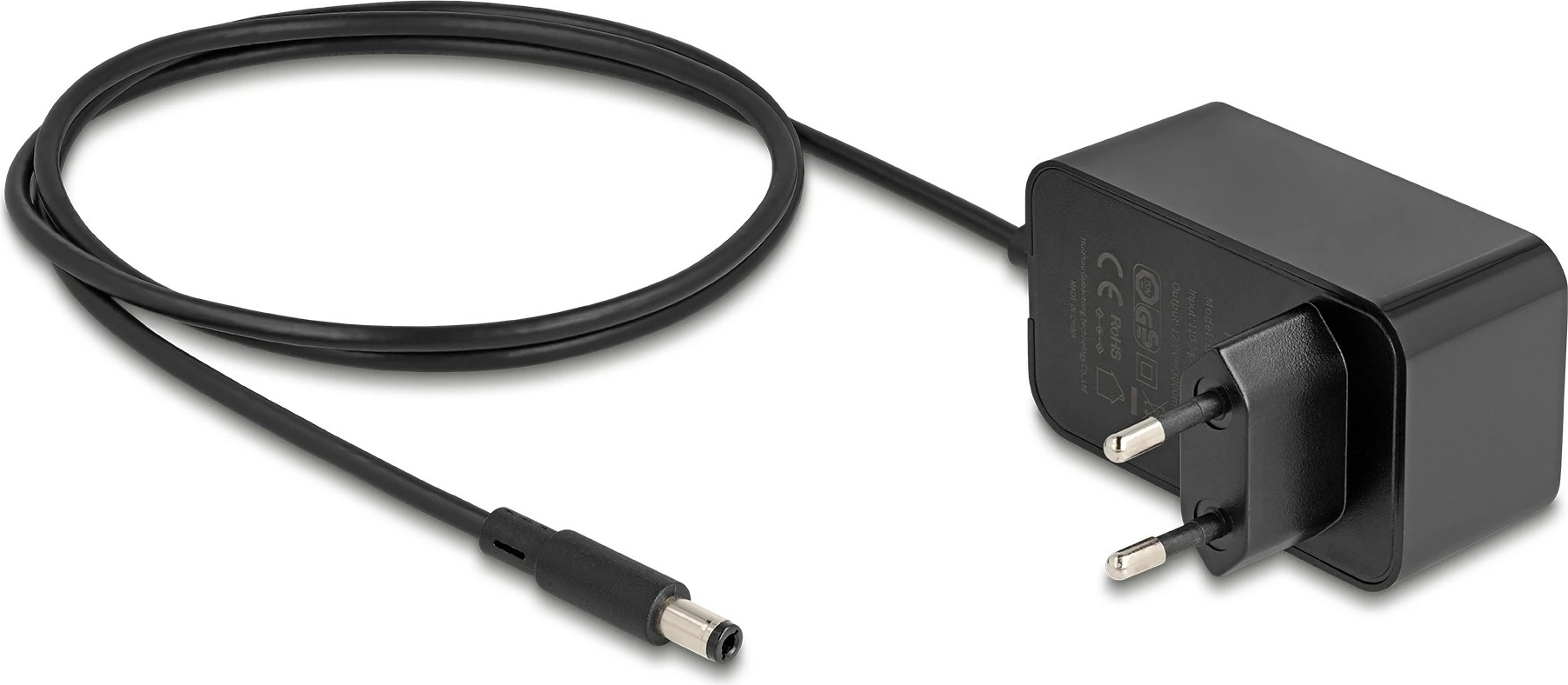 USB razdelilec 7-portni Type-C DeLOCK, 5 Gbps, s stikali, PD 20W, moder