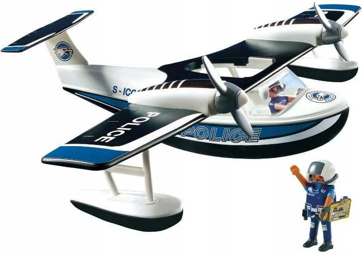 Igralni set policijsko plovilo, Playmobil City Action 4445, 30 kosov