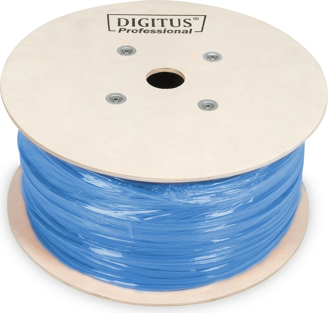 Mrežni kabel Cat6a U/FTP 305 m, modra - Digitus