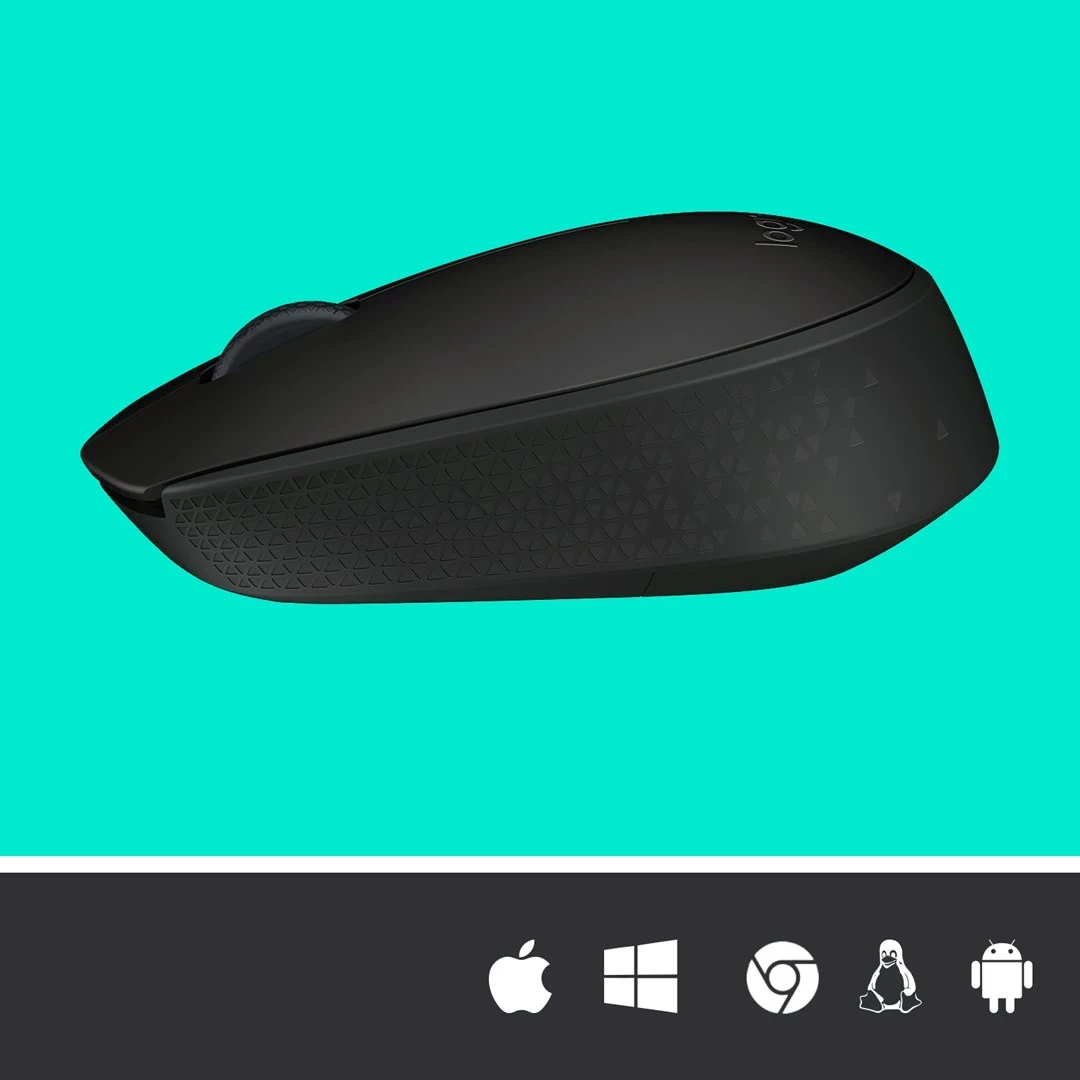Brezžični miš Logitech M171, črn