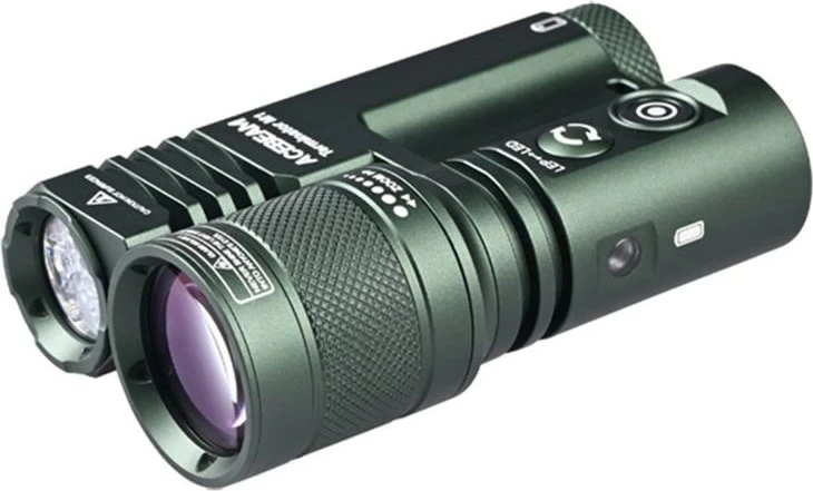 Ročna svetilka AceBeam M1, 6500K, zelena