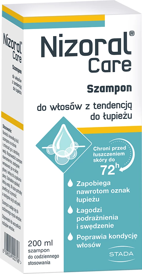 Šampon za nego mastnega lasišča Nizoral Care, 200 ml
