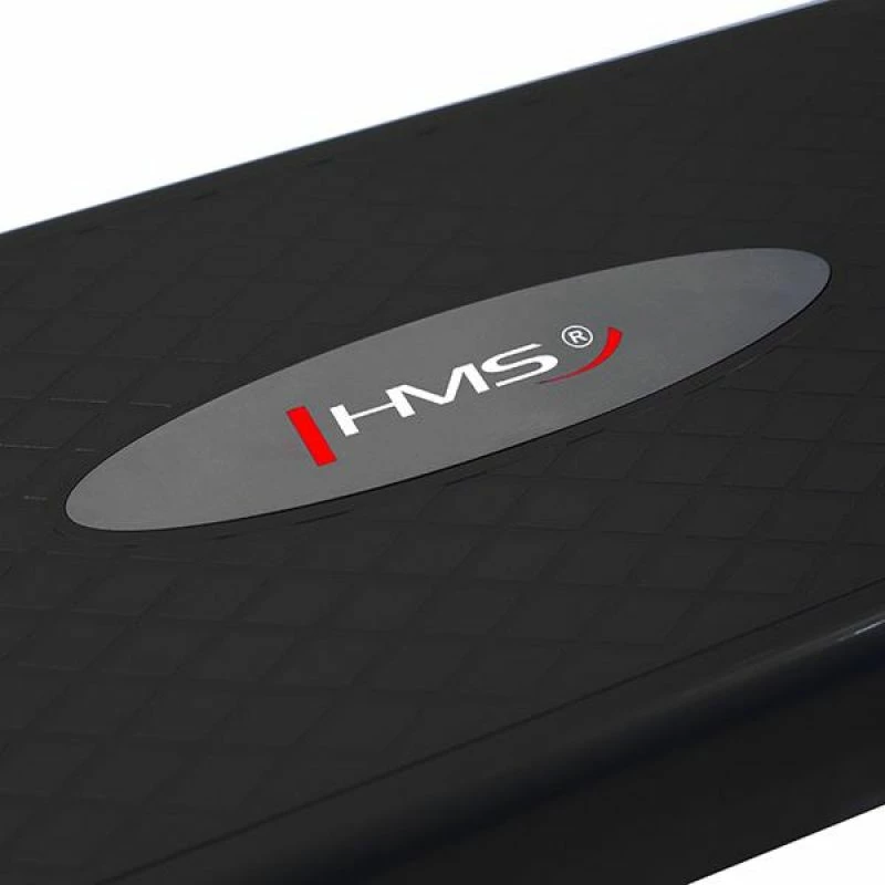 Step za aerobiko, črn — HMS