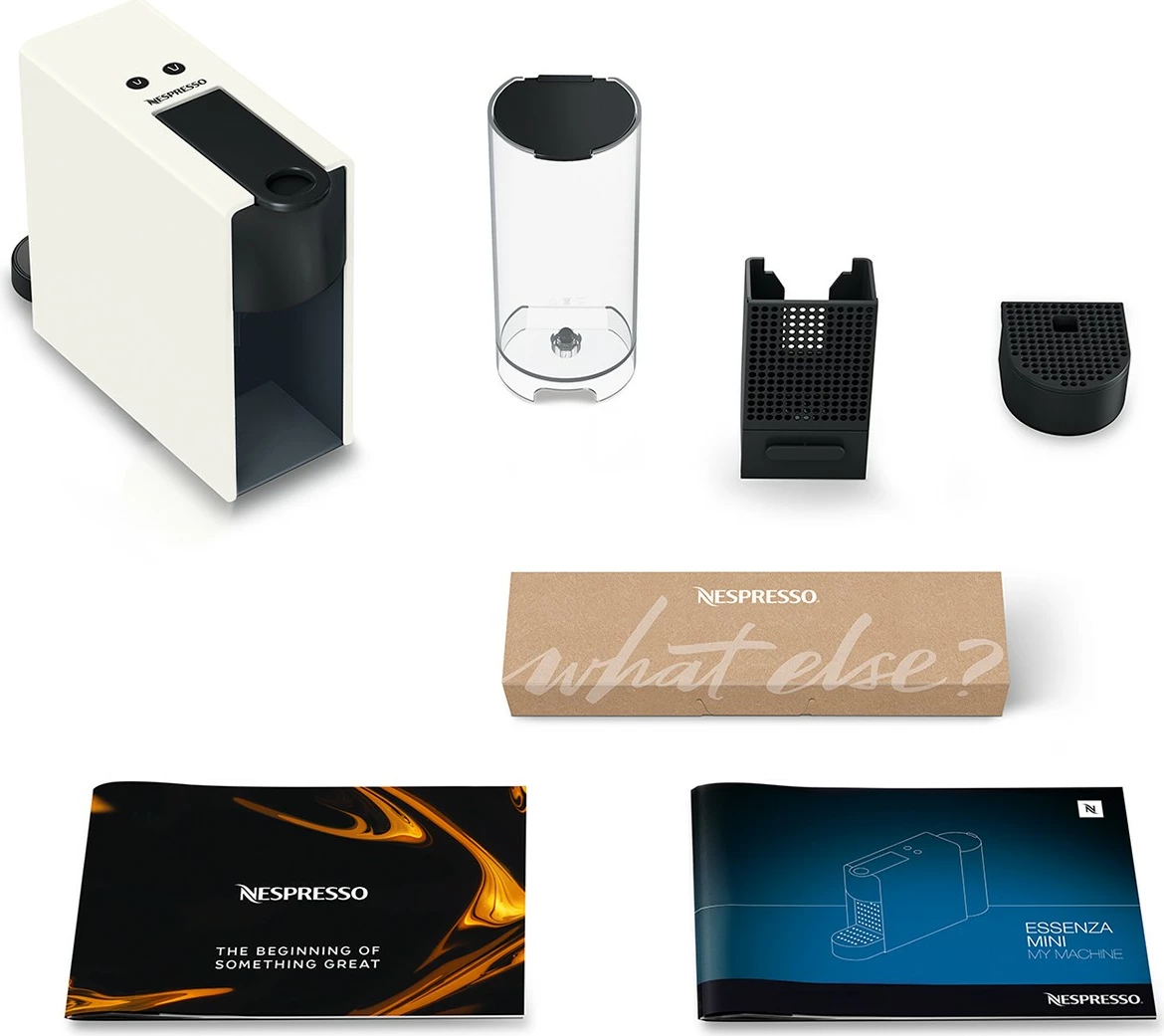 Kavni aparat na kapsule Krups XN1101, 0,6 L, 1310 W, črno-bel