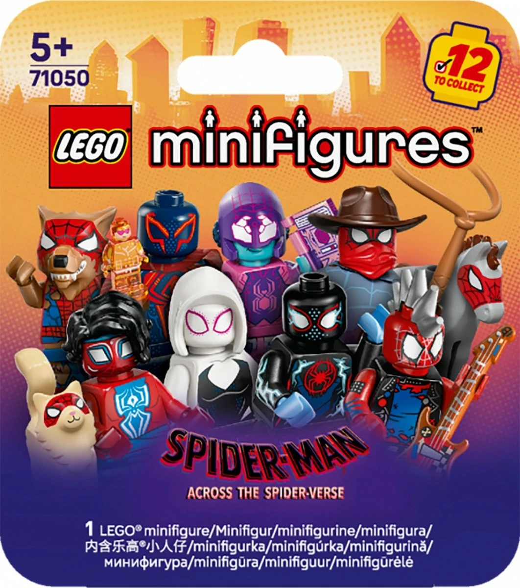Set minifiguric LEGO Spider-Man Minifigures 71050, 36 kosov, plastika