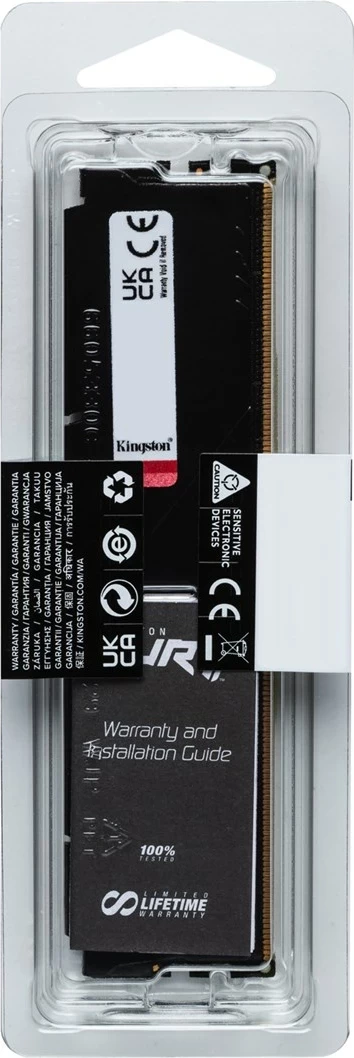 RAM pomnilnik 32GB 6000MT/s DDR5 CL36 DIMM, črn - Kingston FURY Beast