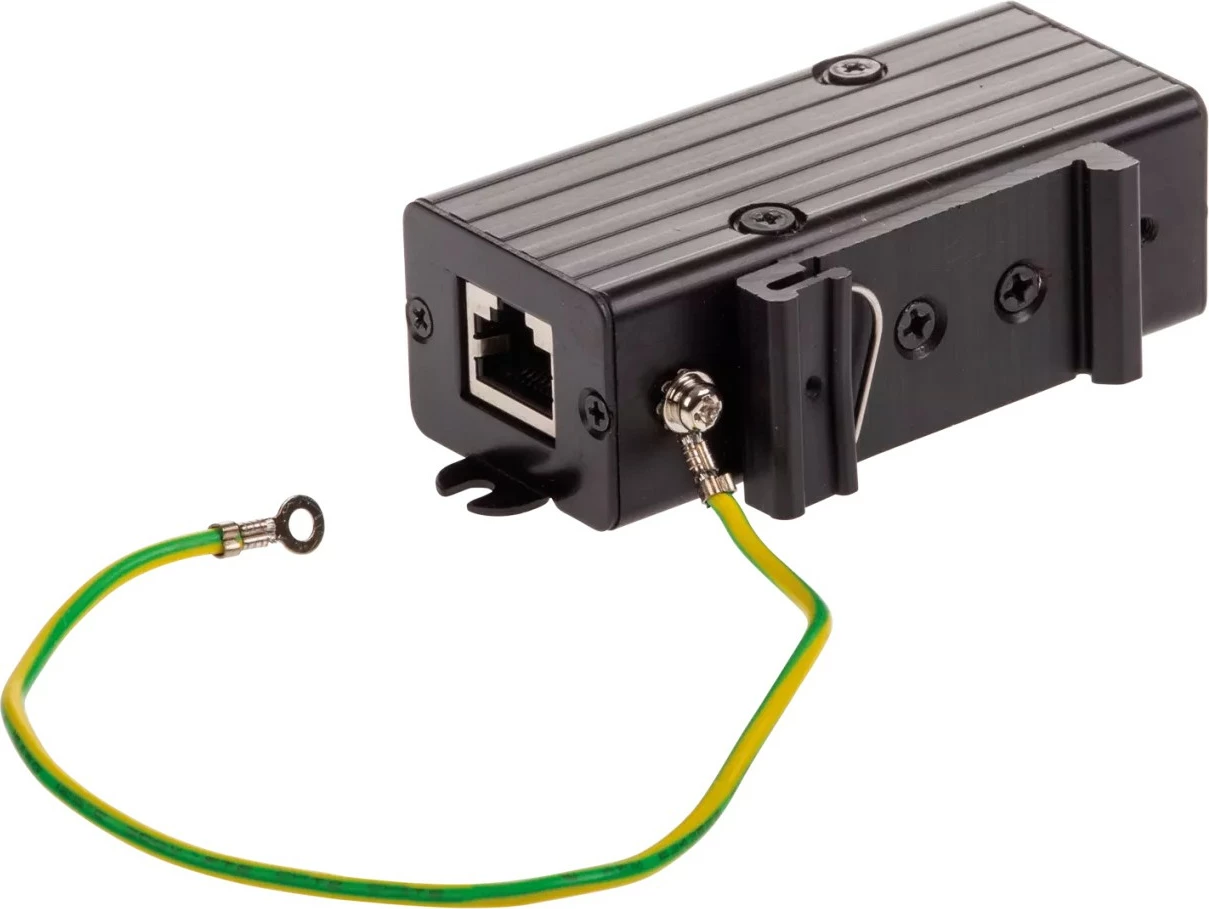 Ethernet zaščitnik Axis TU8001, Gigabit, PoE, črno
