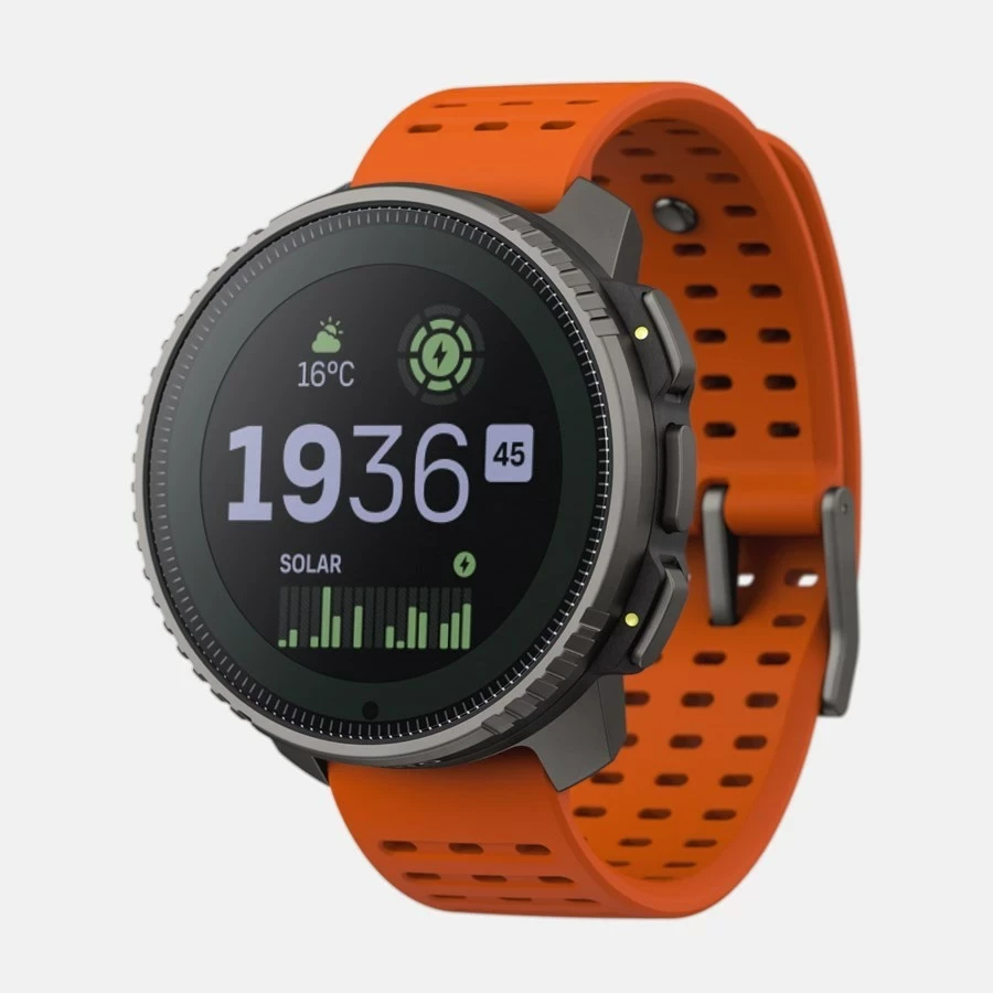 Pametna športna ura Suunto Vertical SS050861000, GPS, 1.4", oranžen pašček