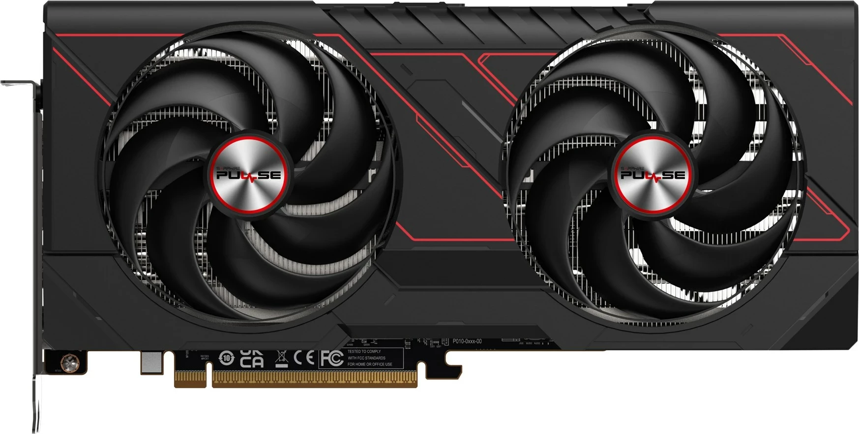 Grafična kartica PULSE Radeon RX 9070, 16 GB GDDR6, črna