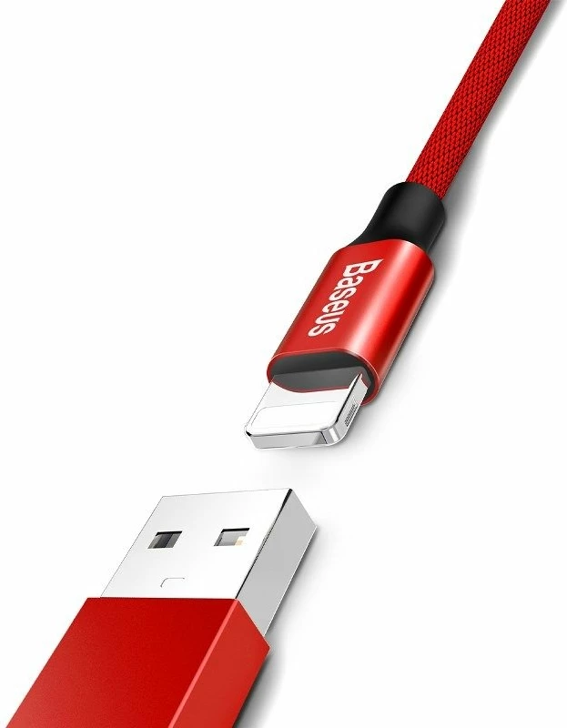 Kabel Lightning, 180 cm, 2A, rdeč Baseus Yiven