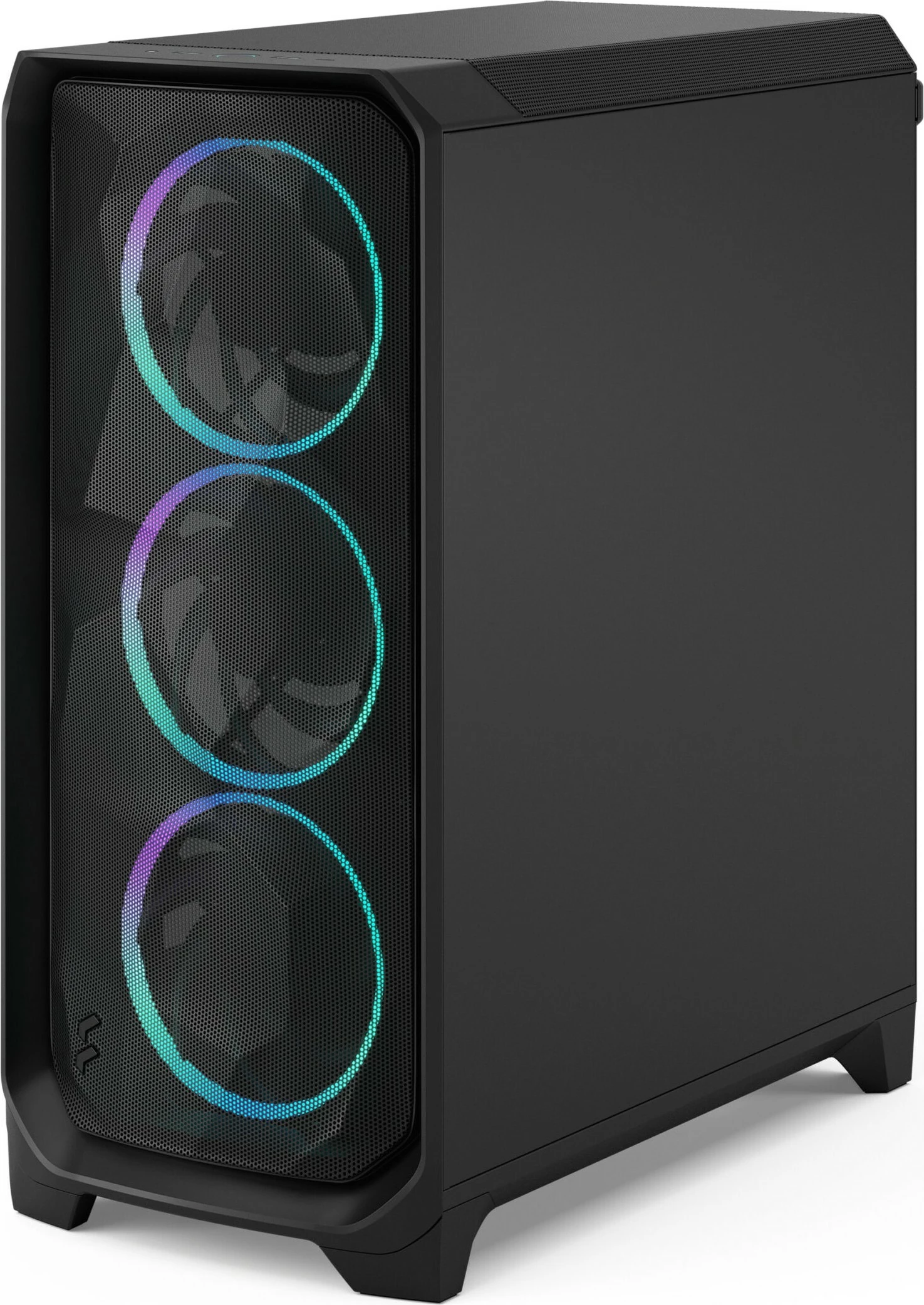Računalniško ohišje Fractal Design Meshify 3, RGB, kaljeno steklo, črno