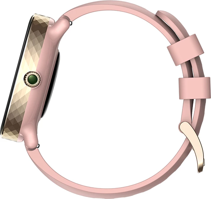 Pametna ura AMOLED 1,2", IP68, za ženske, roza, komplet z dvema paščkoma Zeblaze Lily 2