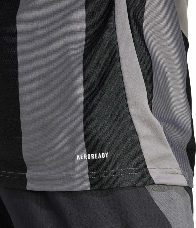 Športna majica za moške adidas, črna in siva