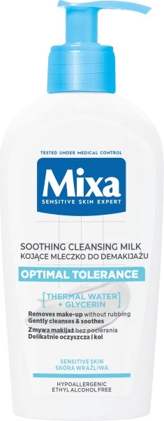 Čistilno mleko za ženske MIXA Optimal Tolerance 200 ml