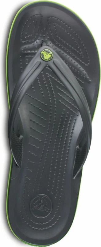 Papuče Crocs Crocband Flip za moške, zelena/grafit