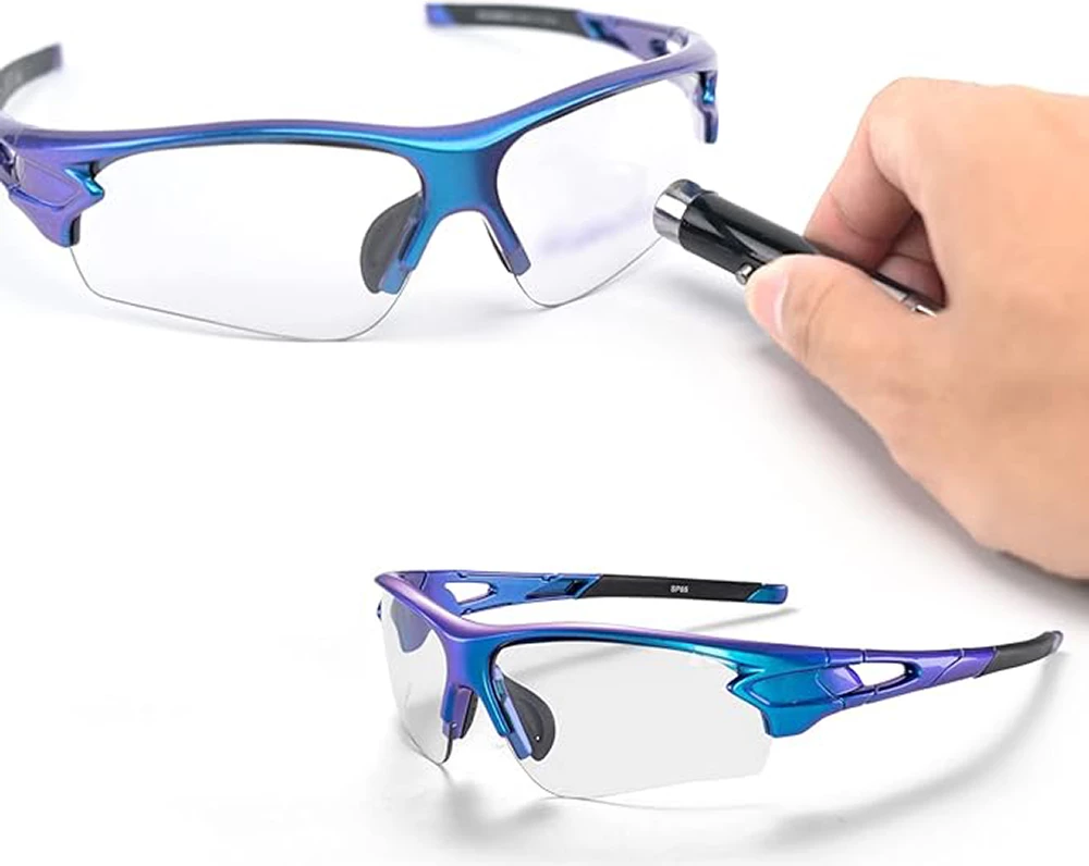 Kolesniške očala fotokromatske Rockbros 10069, UV400, modre