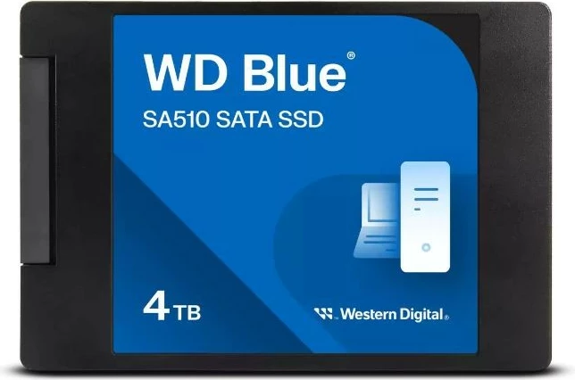 SSD Western Digital Blue SA510, 4TB, 2,5'' SATA, modra