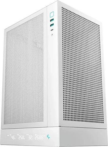 Ohišje DEEPCOOL R-CH170-WHNPI0D-G-1, stolp, belo