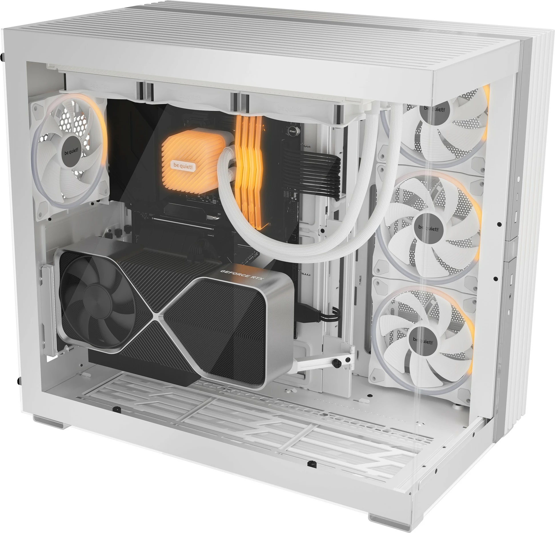 Full Tower ohišje Be Quiet! LIGHT BASE 900 FX, RGB, belo