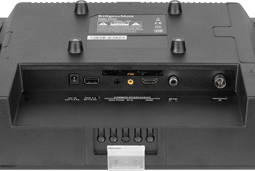LED televizor 61 cm (24') HD, črn Krüger&Matz KM0224