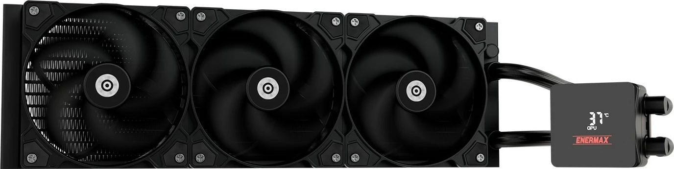 Hladilnik z vodno tekočino za procesor Enermax LIQMAX IV Series 360 mm, črn