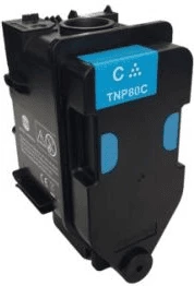 Toner kartuša Konica Minolta TNP80C (AAJW452), zmogljivost 9000 strani, standard, cijan