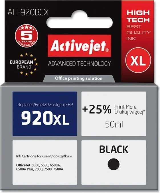 Toner za tiskalnike Activejet AH-920BCX, za HP