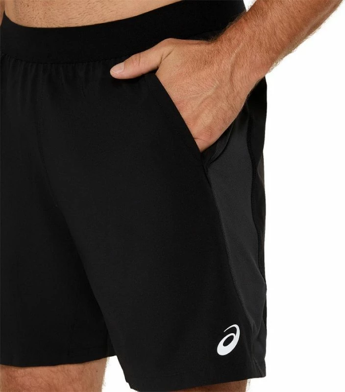 Tekmovalne kratke hlače Asics, črne