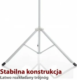 Projekcijski zaslon s trinožnikom ART ER T100, 4:3, 100 palcev, 203 x 152 cm