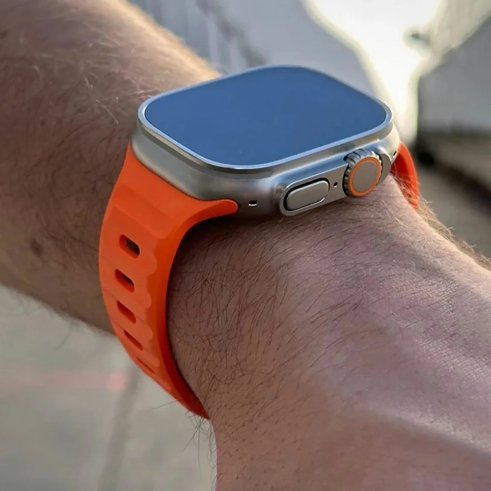 Športni pašček Tech-Protect IconBand Line za Apple Watch 4/5/6/7/8/9/SE/Ultra 1/2 (42/44/45/49 mm), limeta