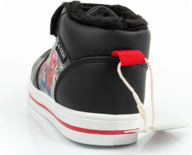 Zimski škornji za otroke Inny, črni in rdeči