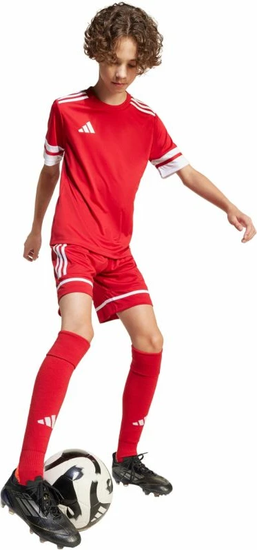 Kratke hlače za otroke adidas, rdeče