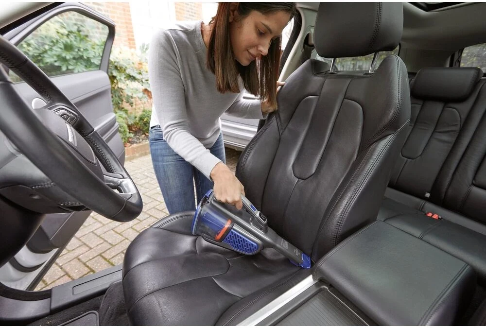 Ročni sesalnik Black & Decker, 36 W, vijolično/siv