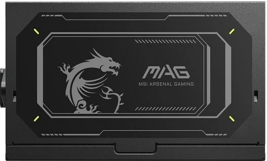 Napajalnik 750 W, PCIE5 II, 80 PLUS Gold, črn MSI MAG A750GL