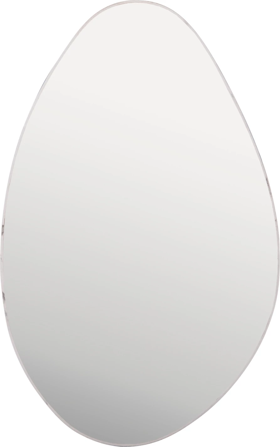 Stensko ogledalo kaplja FH4488.05 MDF okvir v barvi belega marmorja 50x80H cm