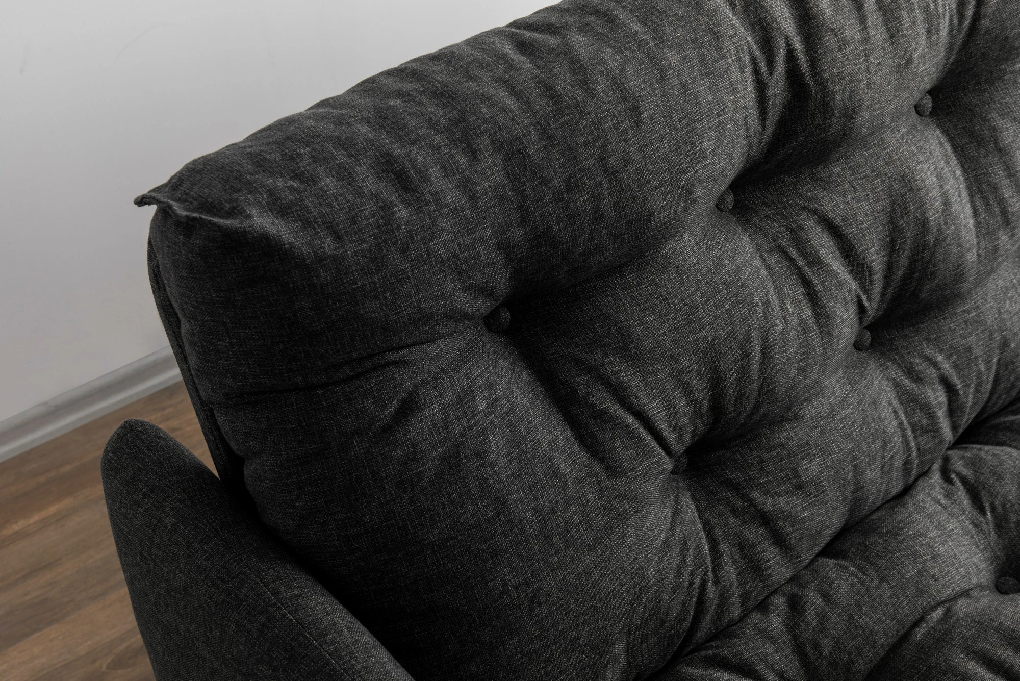 3-sedežni raztegljiv kavč Atelier del Sofa, temno siv