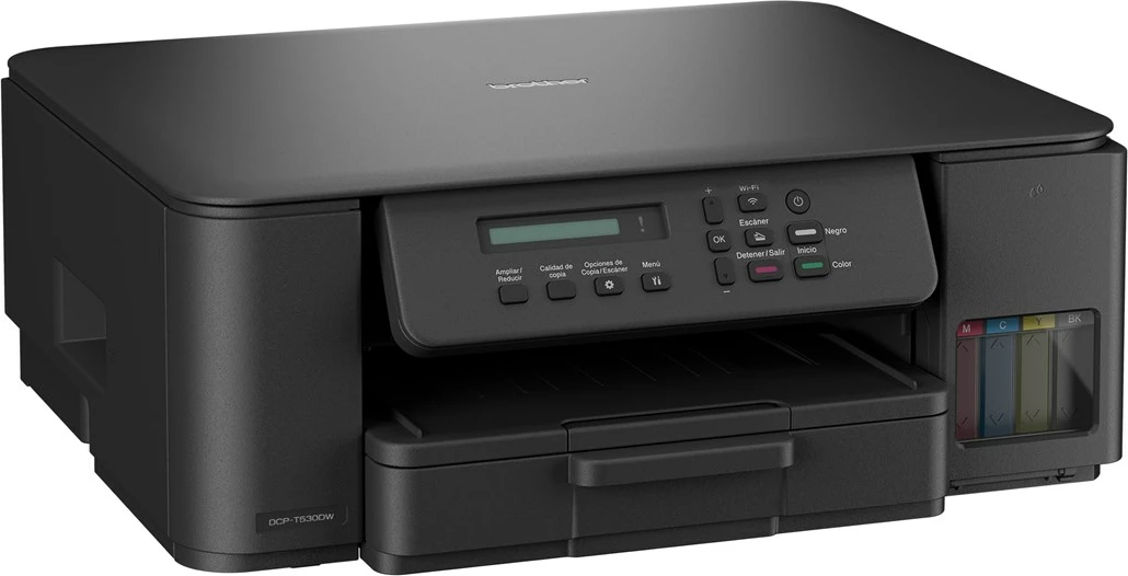 Multifunkcijski tiskalnik Brother DCP-T530DW, Inkjet, A4, Wi‑Fi, črn