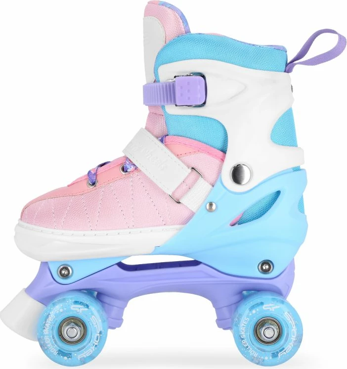 Rolke za dekleta Spokey BUFF PRO, velikost 38-41, rožnata